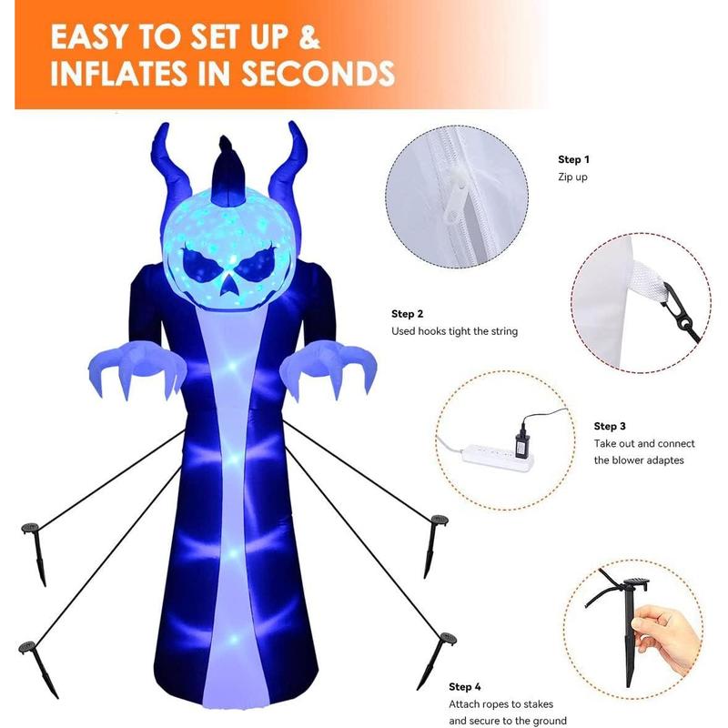 Giant 12-Foot Inflatable Grim Reaper