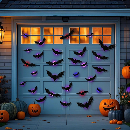 3D Bat Ornaments Halloween Festival Decor